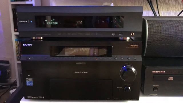 Sony TA-DA9000ES + OPPO BDP-105 sound test смотреть онлайн