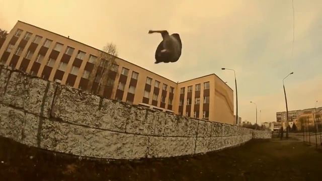 Сальто вперед 900 (Parkour Tricks)