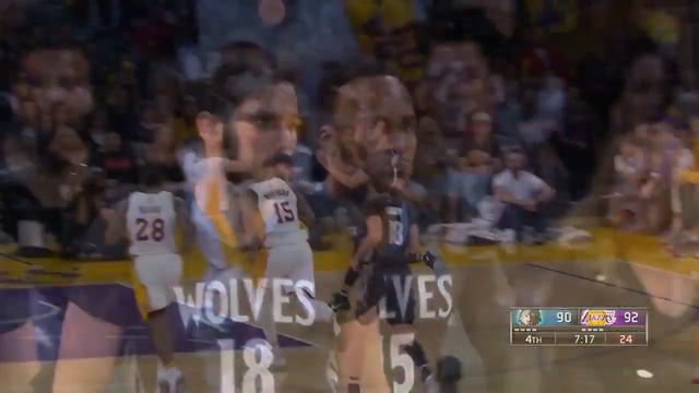Shabazz Muhammad Finishes Alley Oop Throwdown | April 11, 2017 смотреть онлайн