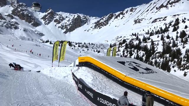 How to train freestyle tricks in the snow | BigAirBag LANDING смотреть онлайн