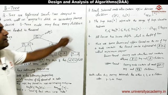 DAA38: B-Tree Definition| B Tree Properties | B Tree Explained In Hindi смотреть онлайн