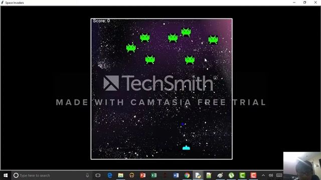 Rohan Narahari Python Space Invader Game смотреть онлайн