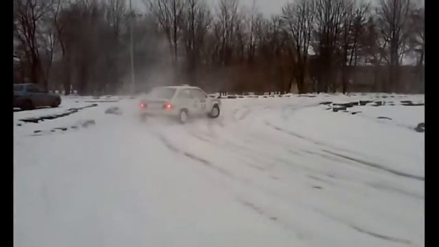 Василий Кобенок : Зимнее пилотирование на спортивном автомобиле смотреть онлайн