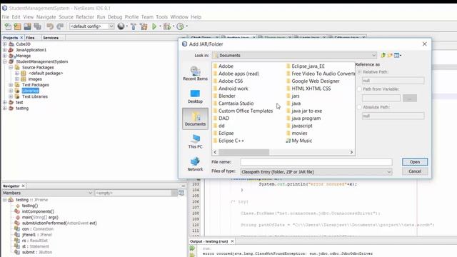 Connect Java and Ms Access Database using UcanAccess!! смотреть онлайн