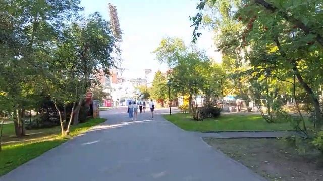 NOVOSIBIRSK 4K WALK THROUGH CENTRAL PARK смотреть онлайн