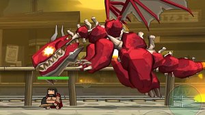 Какой-то ЧУВАК против  ДРАКОНА  мультяшная игра про динозавров видео для детей