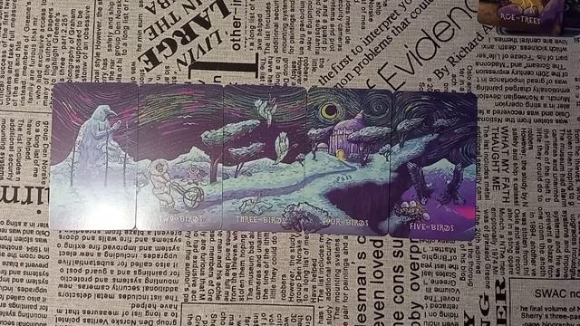 ?Таро космического видения/Cosma Visions Tarot (реплика АлиЭкспресс). Обзор колоды смотреть онлайн