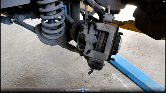 Переборка переднего суппорта и регулировка подшипника на Chevrolet Niva 4х4 Шевроле Нива 2016 1часть