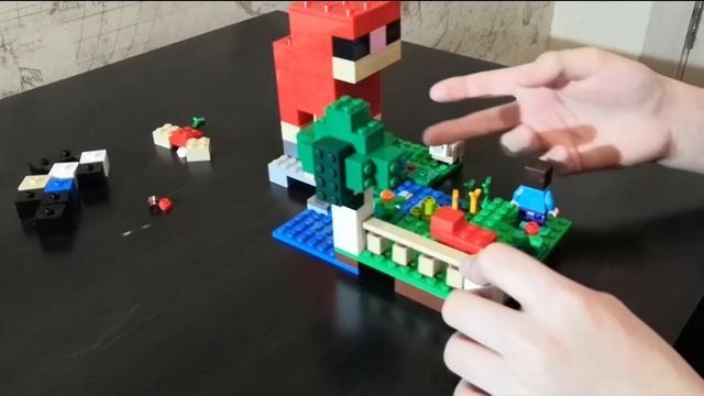 LEGO MINECRAFT 21153 "Овечья ферма" смотреть онлайн