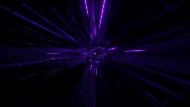 Fast Moving Laser Lights Tunnel Background - Motion Graphics Animated Background Video