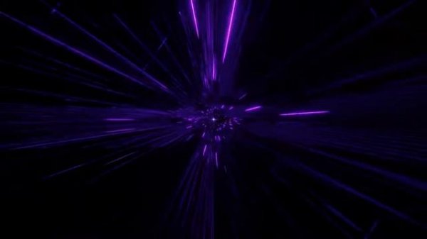 Fast Moving Laser Lights Tunnel Background - Motion Graphics Animated Background Video