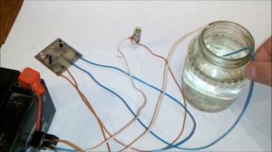 Схема датчика расширительного бачка, датчик уровня