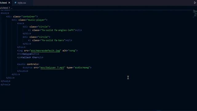Simple Music Player using HTML,CSS смотреть онлайн