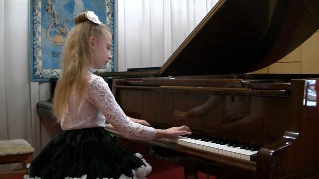 Пронская Доминика И.С.Бах Двухголосная инвенция ми-мажор смотреть онлайн
