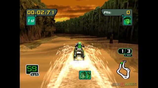 Sea Doo HydroCross - Gameplay PSX / PS1 / PS One / HD 720P (Epsxe) смотреть онлайн