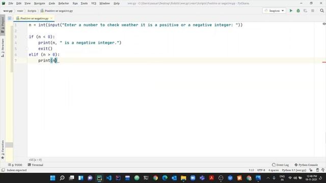 How to check weather it is a positive or a negative integer - English смотреть онлайн