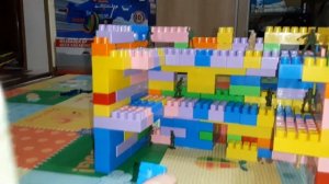 Военная база из конструктора