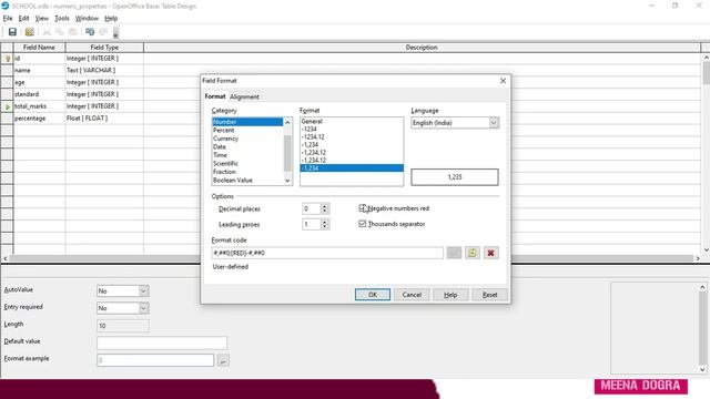 FIELD PROPERTIES/NUMERIC & CHARACTER DATA TYPE/OPENOFFICE BASE/CBSE X/IT(402)/RDBMS/SESSION 3/PART смотреть онлайн