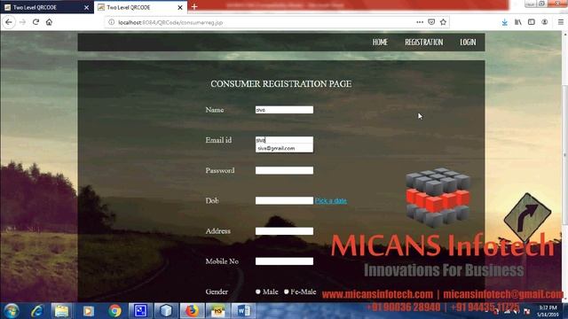 TWO LEVEL QR CODE FOR SECURED DATA SHARING JAVA PROJECT смотреть онлайн