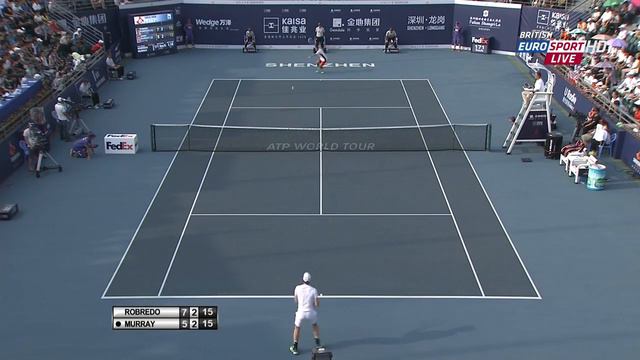 ATP 2014 Shenzhen Final - Murray Vs. Robredo Full Match (HD)