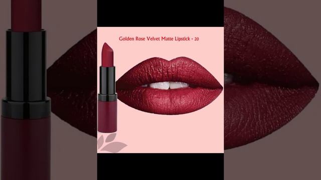 Golden Rose velvet Matte lipstick