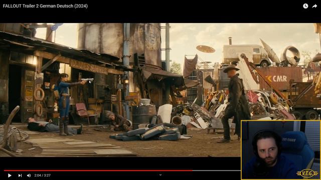 Fallout Trailer 2 German Reaction (07.03.2024) - VAULT-TEC GERMANY смотреть онлайн