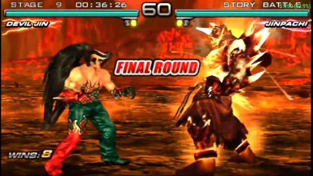 TEKKEN 5 DARK RESURRECTION: DEVIL JIN VS DEVIL JINPACHI MISHIMA смотреть онлайн