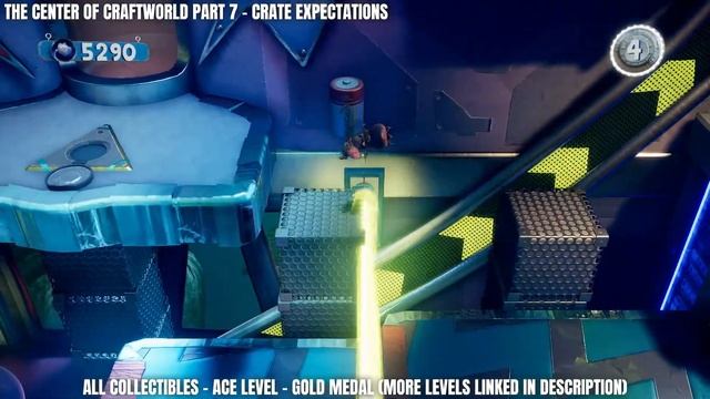 Sackboy: A Big Adventure "Crate Expectations" 100% Guide | The Center of Craftworld Part 7 смотреть онлайн