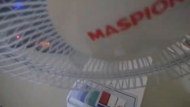 New fan!! 9" Maspion desk fan смотреть онлайн