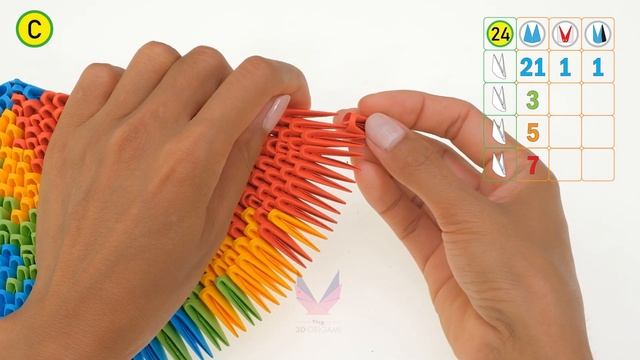 3D Origami Big Parrot_Open Wings_Part 4_Pro-Expert_Tutorial смотреть онлайн