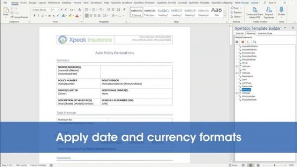 Design Highly Personalized Document Templates with Xpertdoc (now Experlogix)