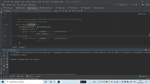 Java Programming Tutorial 37 - Creating a Thread and Thread Methods (IDE) (in English) смотреть онлайн