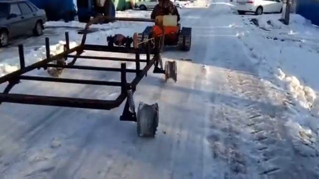 Гусеничный самодельный вездеход №1 смотреть онлайн