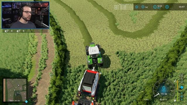 The grass mowing continues - FS22 - BallySpring - Part 33 - Start From (almost) Nothing смотреть онлайн