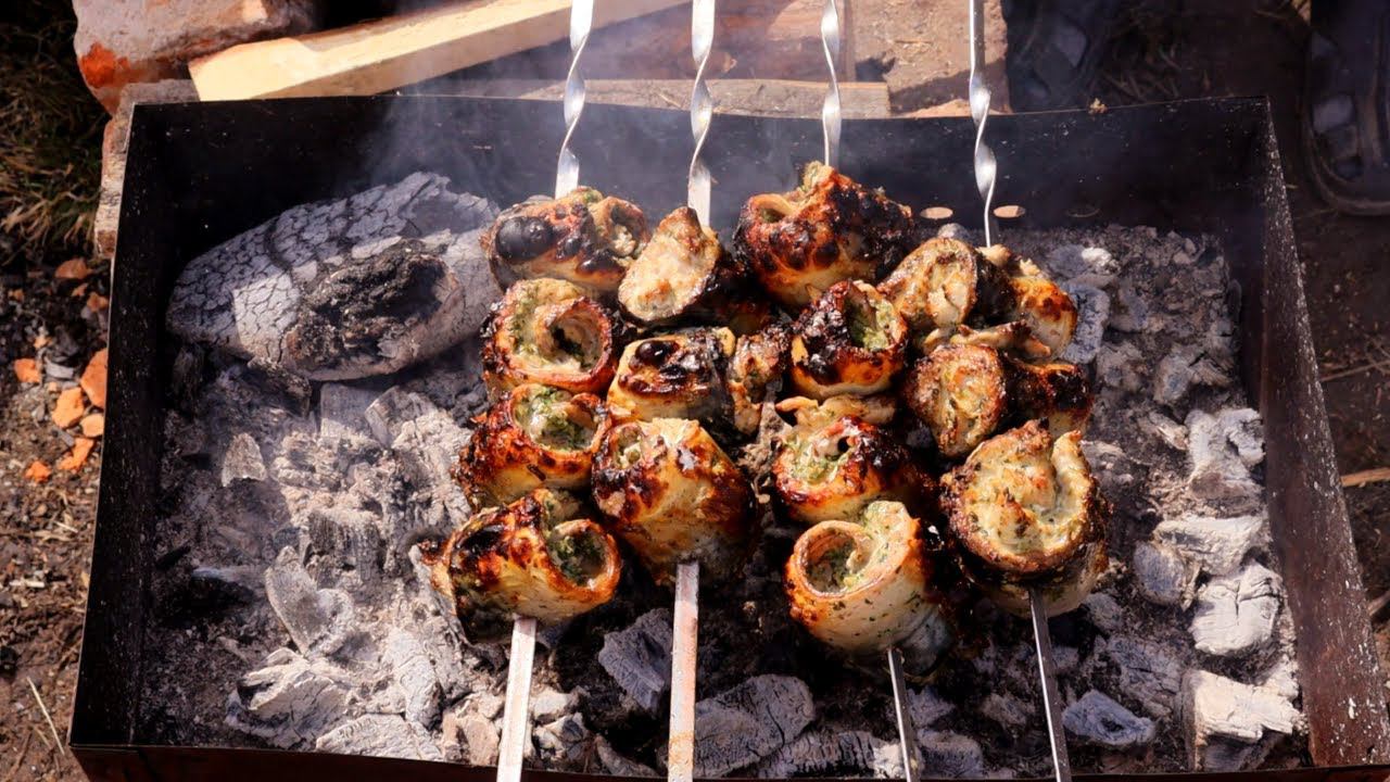 Шашлык "Рыбное безумие" Даже лучше чем мясо смотреть онлайн