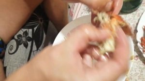 Едим рака целиком! Как правильно есть раков