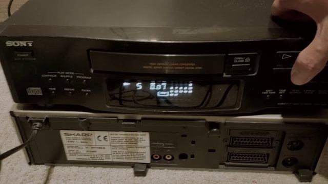 Sony CDP-M33 CD player lettore vintage HiFi 90s made in Japan test ok смотреть онлайн