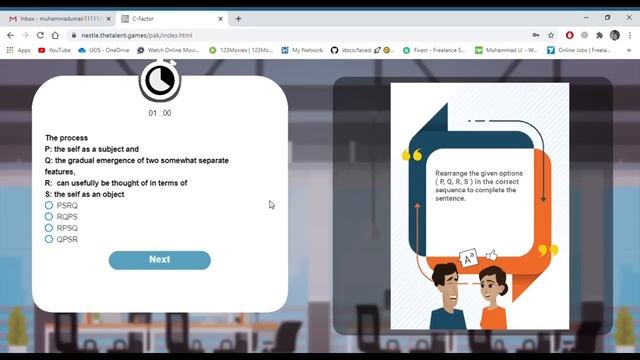 Tutorial Video for Nestle Global Internship Program 2020 Assessment Test - The Talent Game, C-Facto смотреть онлайн