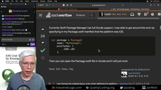Swift Package In Place, But Trouble Remains (Live Coding) смотреть онлайн