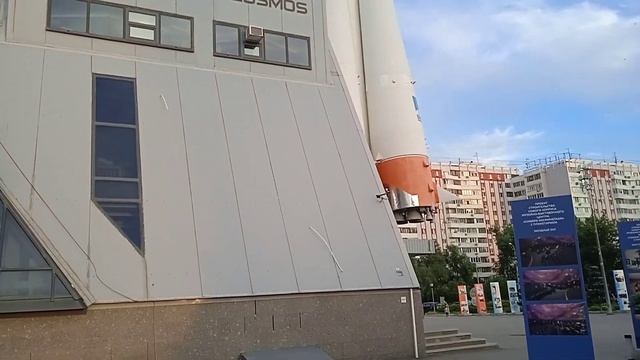 Самара короткая прогулка по городу, памятники, музей САМАРА КОСМОС. смотреть онлайн