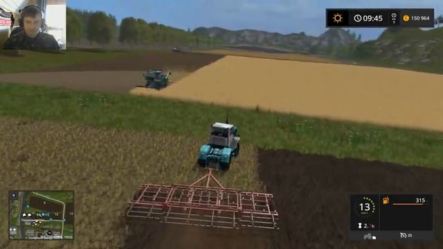 Farming Simulator 17: "Дары Кавказа 2.0.3" - Наш первый урожай + нас ограбили. #11 смотреть онлайн