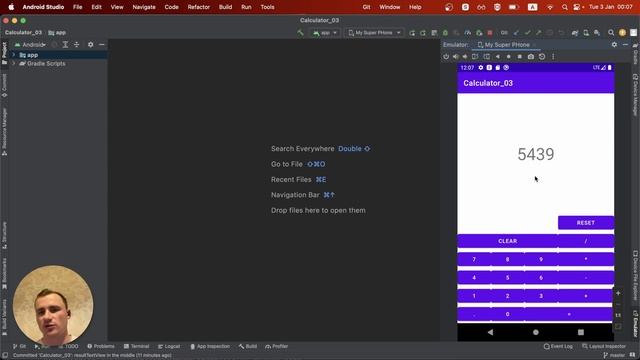 Android. Калькулятор. 1. Про курс. смотреть онлайн