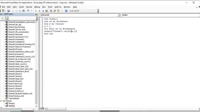 Hyperlink And Index Page for Excel Workbook using VBA смотреть онлайн
