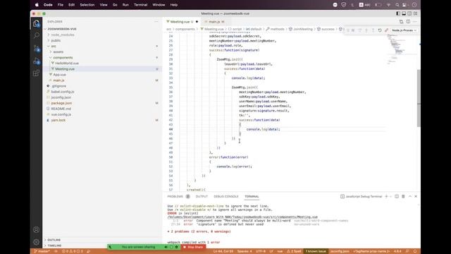 VueJS with Zoom WebSDK Integration смотреть онлайн