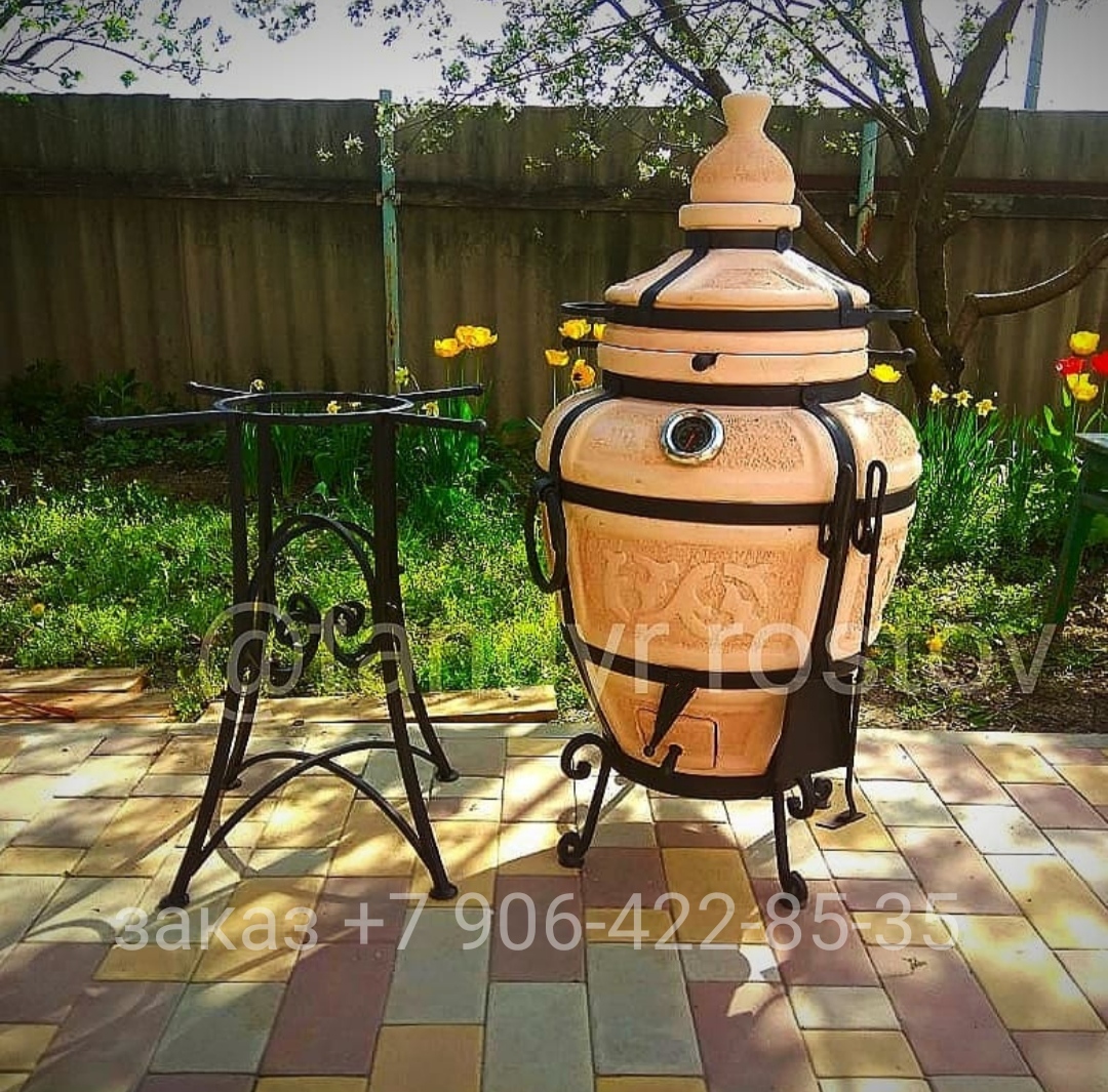 Тандыр Семейный описание и комплектация. Тандыр семейный с датчиком температуры