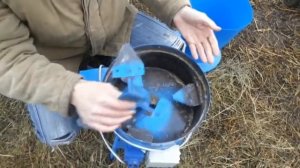 Купленная соломорезка - сенорезка. / Purchased straw chopper - hay cutter.