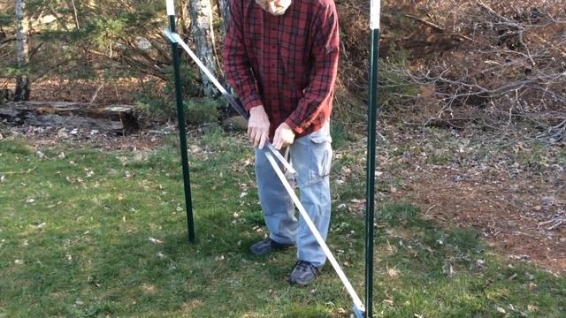 How To Set A Corner - T Post fence смотреть онлайн