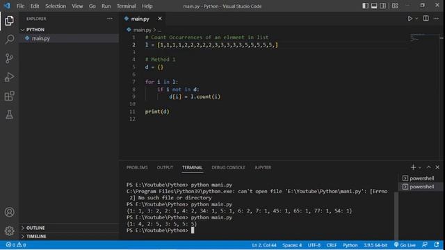 How To Count Occurrences Of An Element In A List In Python смотреть онлайн