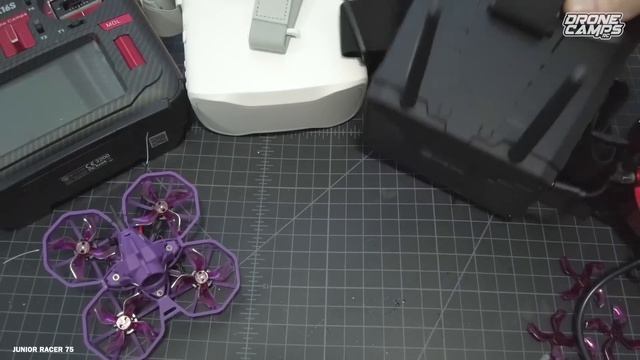 Beginner Fpv Racing Drone - NVISION Junior Racer 75 - REVIEW & FLIGHTS смотреть онлайн