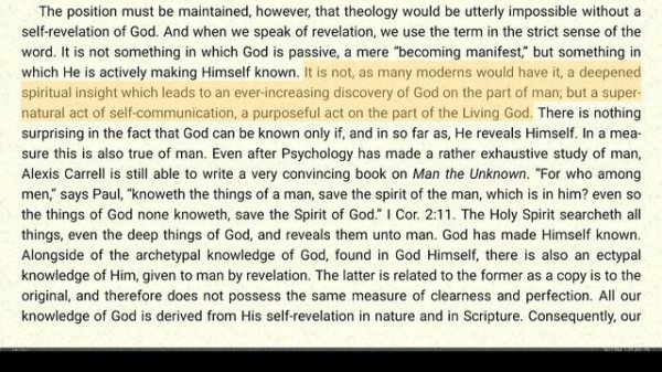 Systematic Theology 1.2 - Louis Berkof